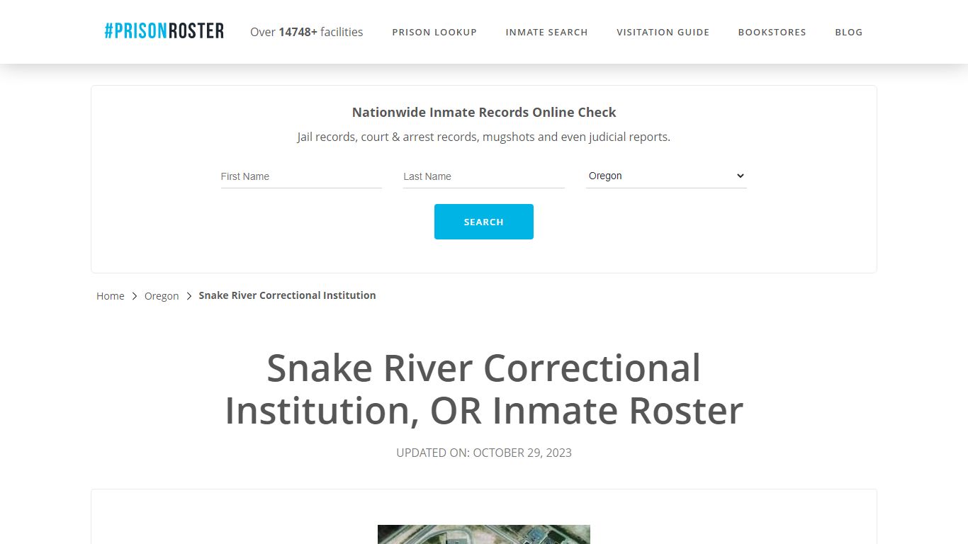 Snake River Correctional Institution, OR Inmate Roster - Prisonroster